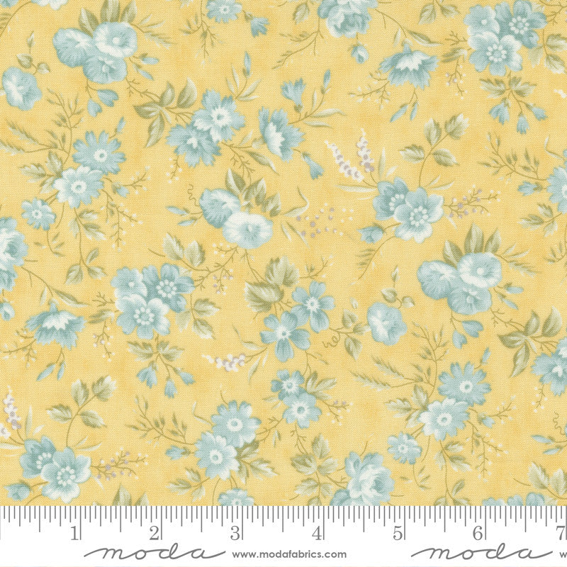 Moda 3 Sisters Honeybloom Quilt Fabric Sweet Blossoms Style 44342/13 Honey