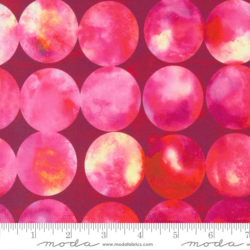 Moda Gradients Auras Quilt Fabric Big Dot Style 33734/16 Garnet