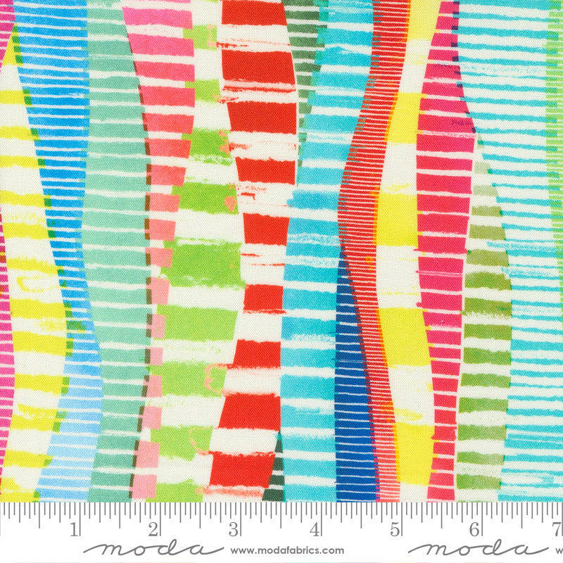 Moda Gradients Auras Quilt Fabric Stripey Stripes Style 33735/11 Prism