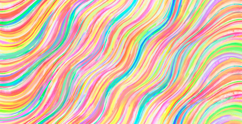 Moda Gradients Auras Quilt Fabric Watercolor Wave Style 33736/11 Prism