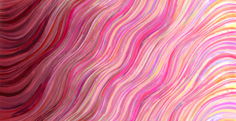 Moda Gradients Auras Quilt Fabric Watercolor Wave Style 33736/12 Garnet