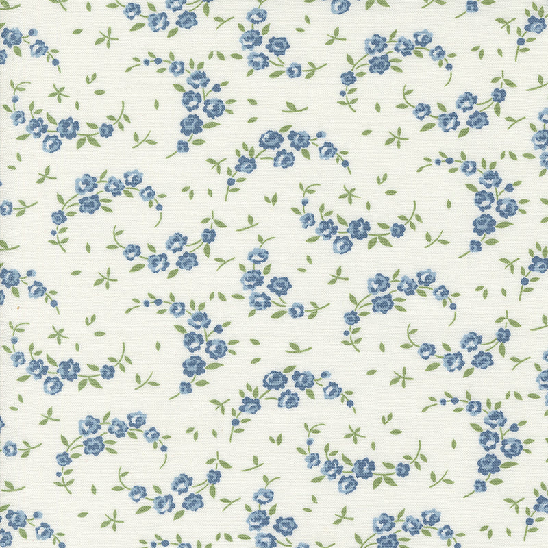 Moda Shoreline Quilt Fabric Small Summer Florals Style 55308/11 Cream Multi