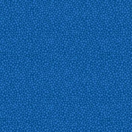 StudioE M'Ocean Quilt Fabric Tossed Dots & Circles Style 7633/77 Navy