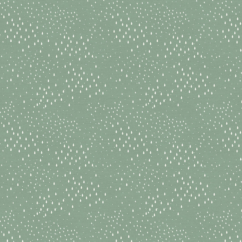 Paintbrush Studios Sky Adventures Quilt Fabric Starry Rain Style 120-4603 Sage