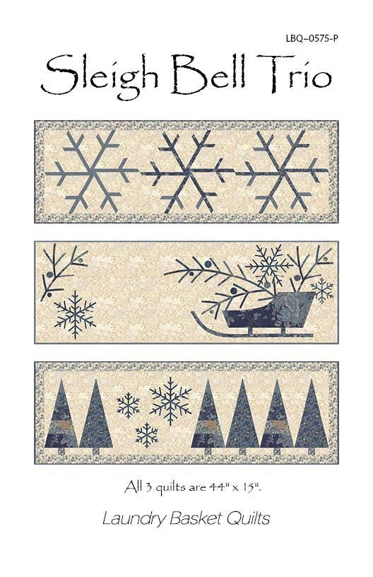 Edyta Sitar Sleigh Bell Trio Quilt Pattern