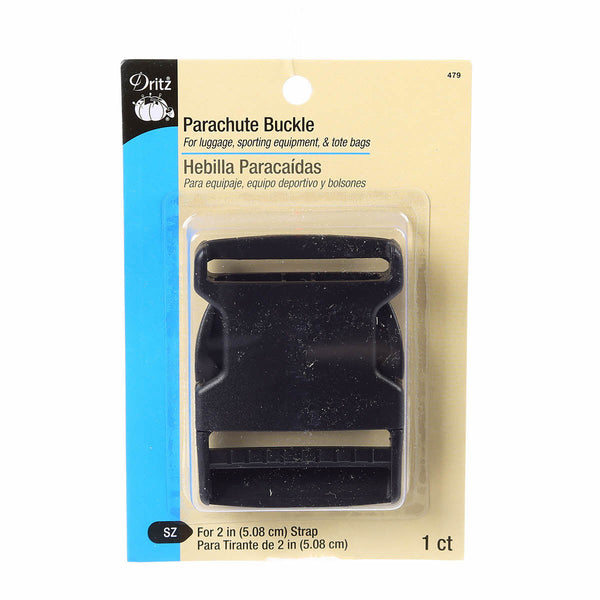 Dritz Black Plastic 2-inch Parachute Buckle