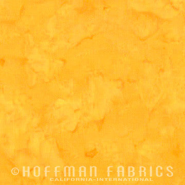 Hoffman 1895 Bali Batik Watercolors Quilt Fabric Daffodil Style 1895/110