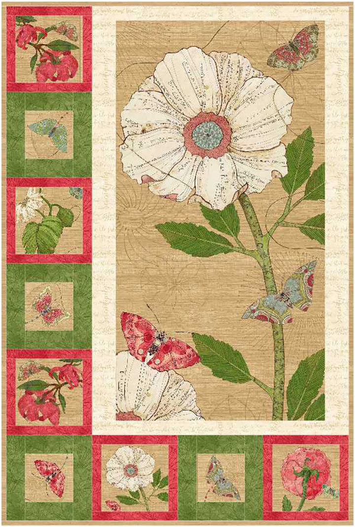 Pristine Beauty Wallhanging Quilt Pattern