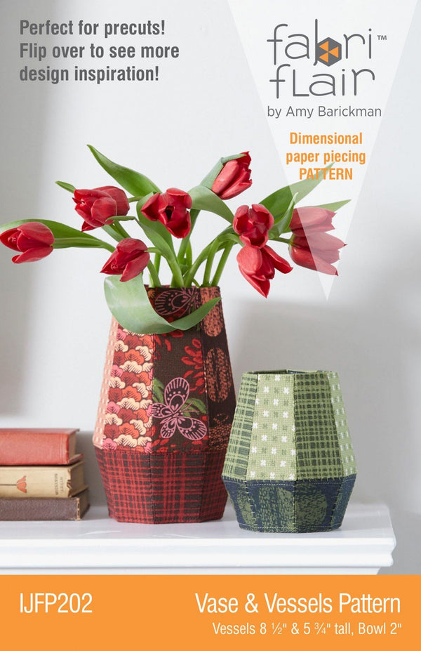 Indygo Junction Vase & Vessels Dimensional Paper Piecing Pattern