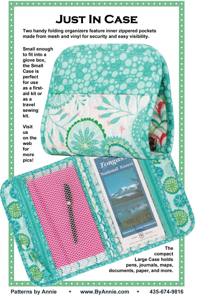 Just in Case Folding Organizer Sewing Pattern By Annie