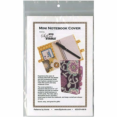 Mini Notebook Cover Pattern by Patterns By Annie