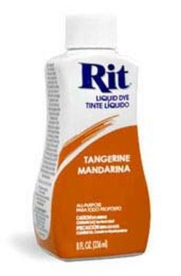 Rit All-Purpose Liquid Dye 8-Ounce Bottle Tangerine