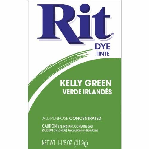 Rit All-Purpose Powder Dye Kelly Green 1-1/8 Ounce Package