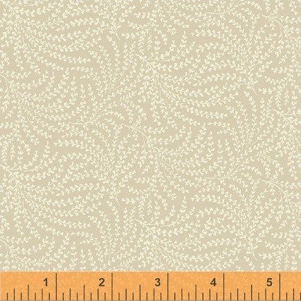 Windham Scrolling Vine Ecru 108" Wide Quilt Fabric By The Yard Style 50664/7