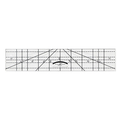 Good Measure Every Angle by Amanda Murphy 1/4" Thick Machine Quilting Ruler