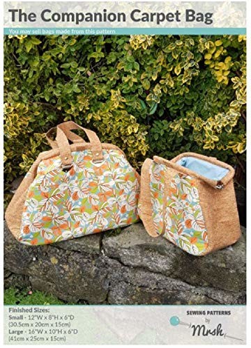 Sewing Patterns by Mrs H Companion Carpet Bag Sewing Pattern