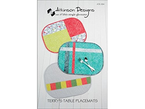 Atkinson Design ATK184 Terry's Table Placemats Pattern