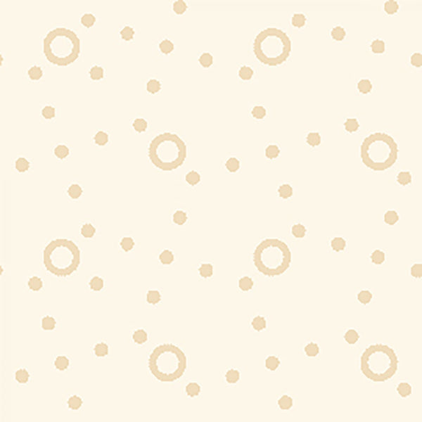 P & B Apple Cider Tonal Neutral Quilt Fabric Dots & Circles Style 15187W