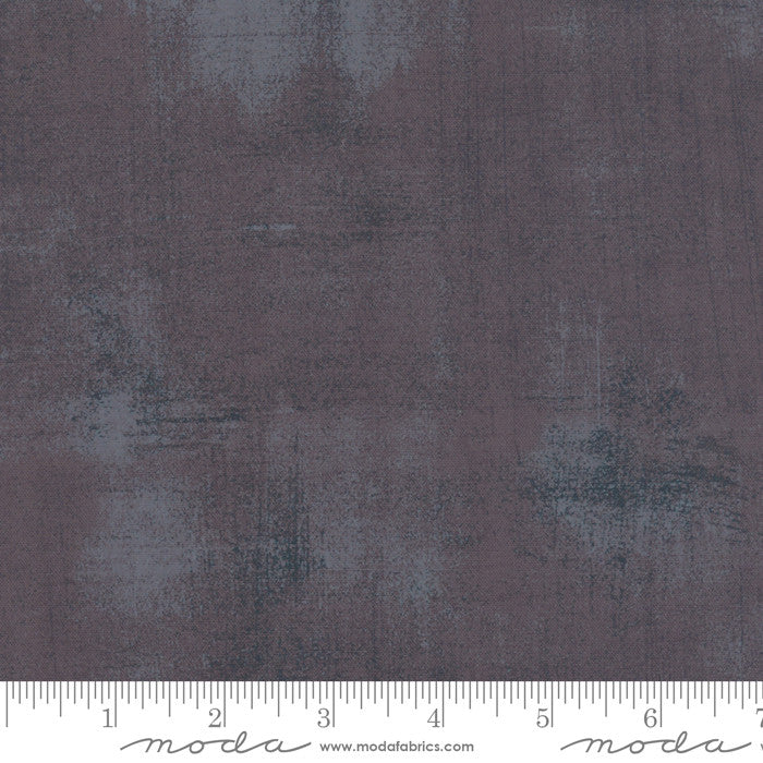 Moda Basic Grey Grunge Cotton Quilt Fabric Gris Fonce Style 30150/277