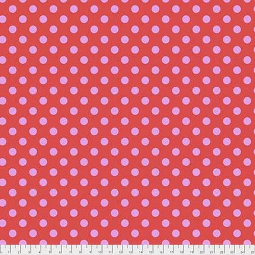 Tula Pink True Colors Pom Poms Quilt Fabric Style PWTP118PP Poppy