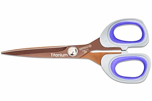 Mundial EberleCrafts 570 7" Titan-Edge Titanium All-Purpose Scissors 570