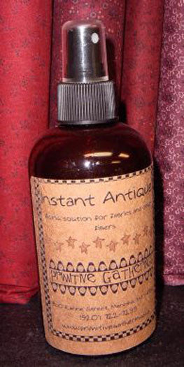 Primitive Gatherings Instant Antique Fabric Aging Spray 8 Ounce