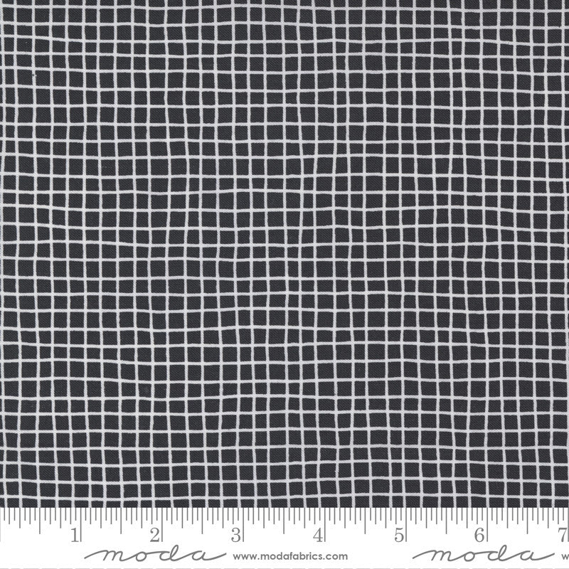 Moda Late October Grid Quilt Fabric Style 55592/23 Black