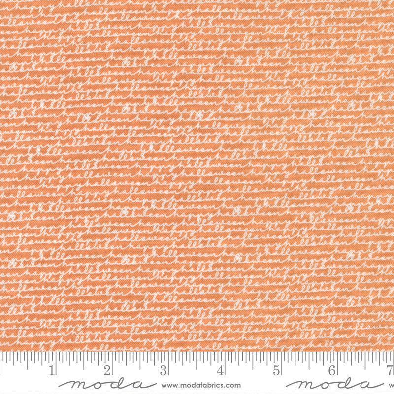 Moda Late October Happy Halloween Quilt Fabric Style 55593/22 Orange