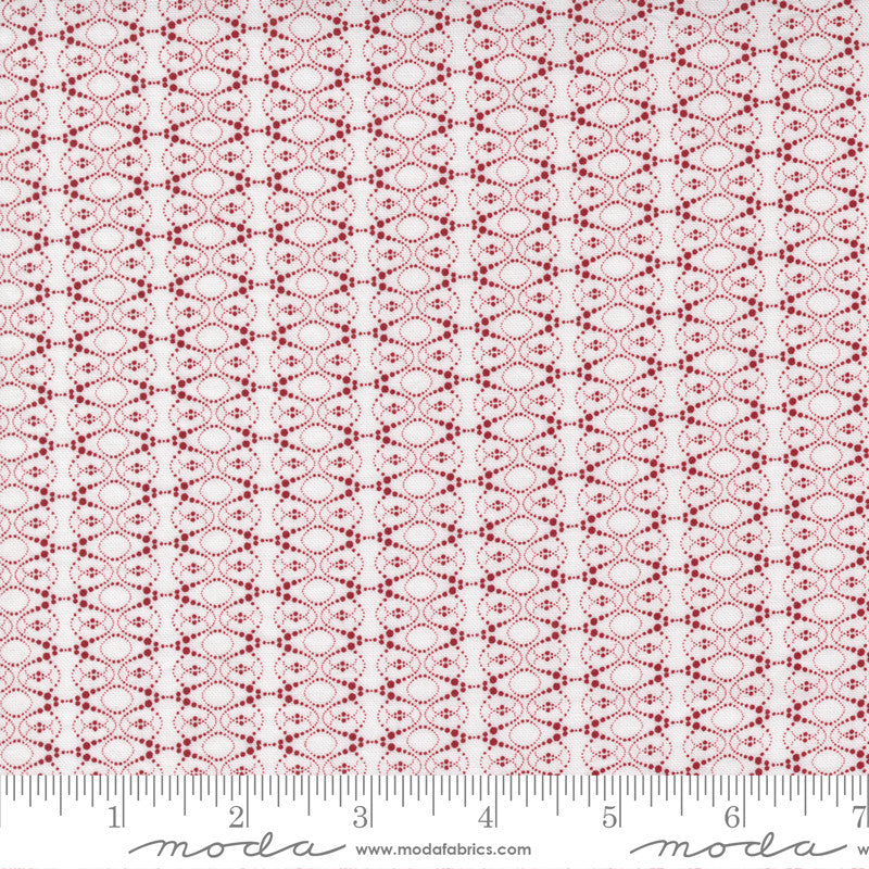 Moda Peppermint Bark Sprinkles Quilt Fabric Style 30697/13 Marshmallow CandyCane