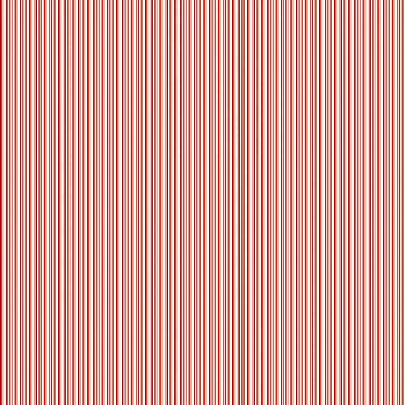 Aunt Grace Simply Charming Quilt Fabric Lawn Stripe Style R350255 Red