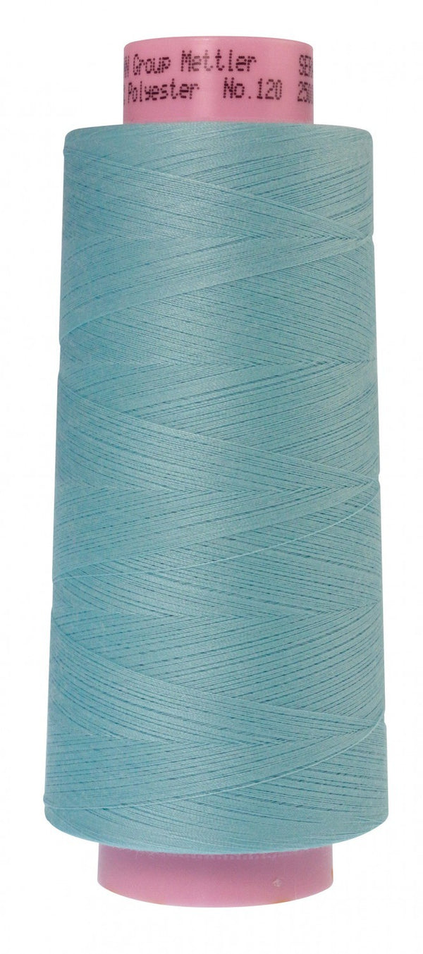 METTLER Seracor Polyester Serger Thread 50 Weight 2743 Yards Color 5094 Island Green