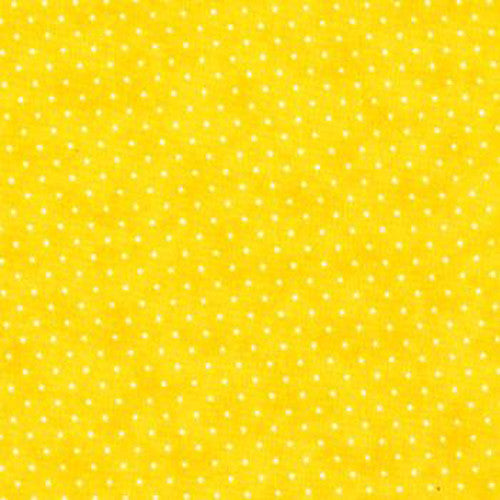 Moda Essential Dots Quilt Fabric Style 8654/37 Sunshine