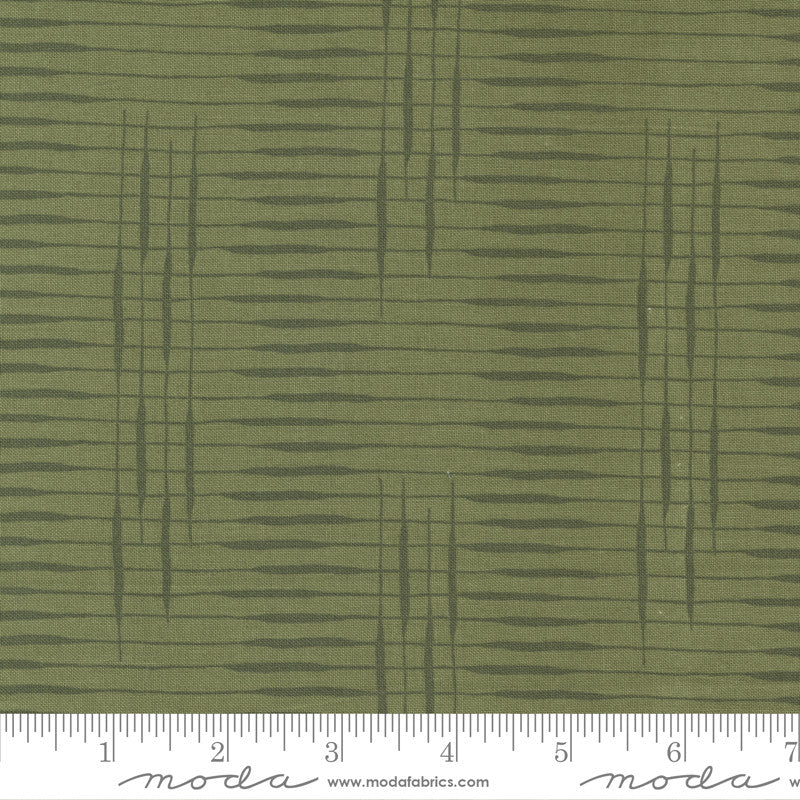 Moda Slow Stroll Quilt Fabric Cattail Crossing Style 45545/19 Sage