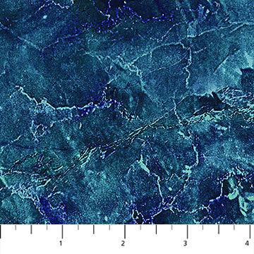 Northcott Vitamin Sea Quilt Fabric Marble Texture Style DP25423-48 Indigo