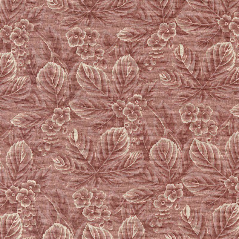 Moda Chateau De Chantilly Quilt Fabric Amelie Style 13941/15 Clay