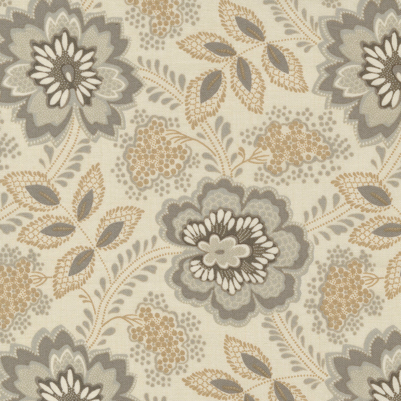 Moda Chateau De Chantilly Quilt Fabric Orleans Style 13943/11 Pearl Roche