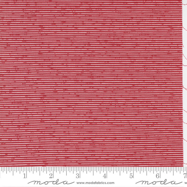 Moda Old Glory Quilt Fabric Urban Stripes Style 5202/15 Red