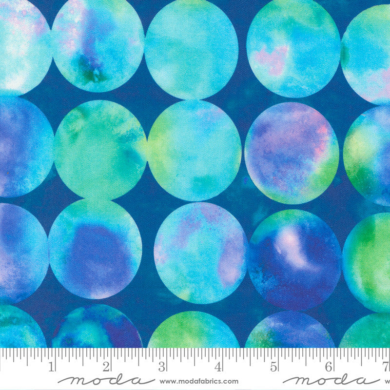 Moda Gradients Auras Quilt Fabric Big Dot Style 33734/17 Sapphire