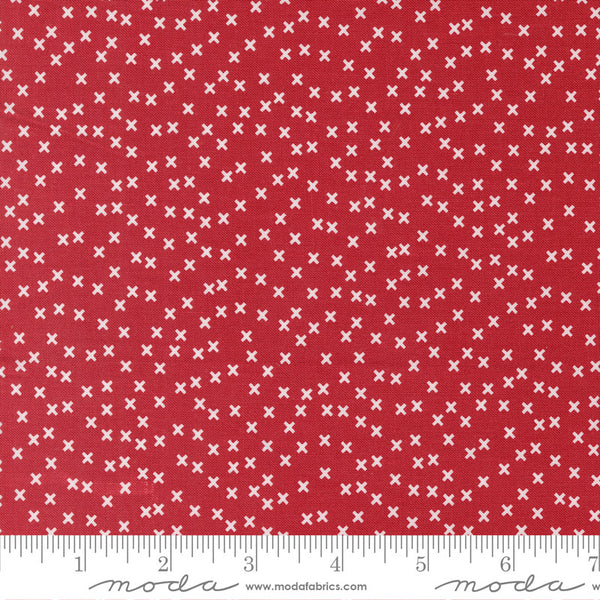 Moda Sweetwater Vintage Quilt Fabric X Style 55657/12 Red