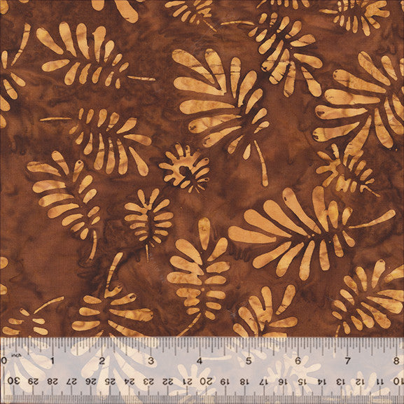 Anthology Fabrics Splendor Batik Quilt Fabric Palms Style 447Q-5 Penny