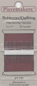 Piecemakers Betweens Quilting Needles