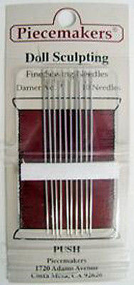 Piecemakers Doll Sculpting Needles Darners Size 7