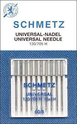 Schmetz Universal Machine Needle Size 8/60 Package of 10