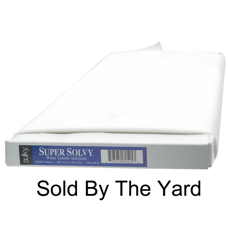 Sulky Super Solvy Water Soluble Stabilizer By The Yard