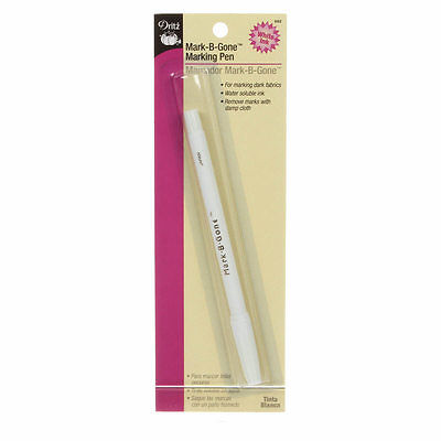 Dritz Mark-B-Gone White Fabric Marking Pen