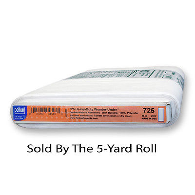 Pellon Heavy Wonder Under Fusible Transfer Web 725P 5-Yard Roll