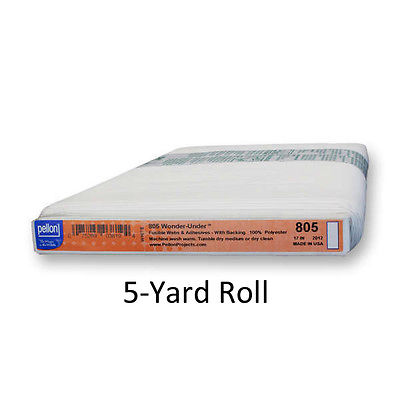 Pellon Wonder Under Fusible Transfer Web 805P 5-Yard Roll