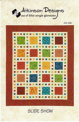 Atkinson Slide Show Fat Quarter Quilt Pattern