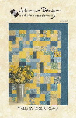 Atkinson Yellow Brick Road Quilt Pattern Makes 5 Sizes by Atkinson Designs