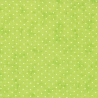 Moda Essential Dots Quilt Fabric Green By the Yard